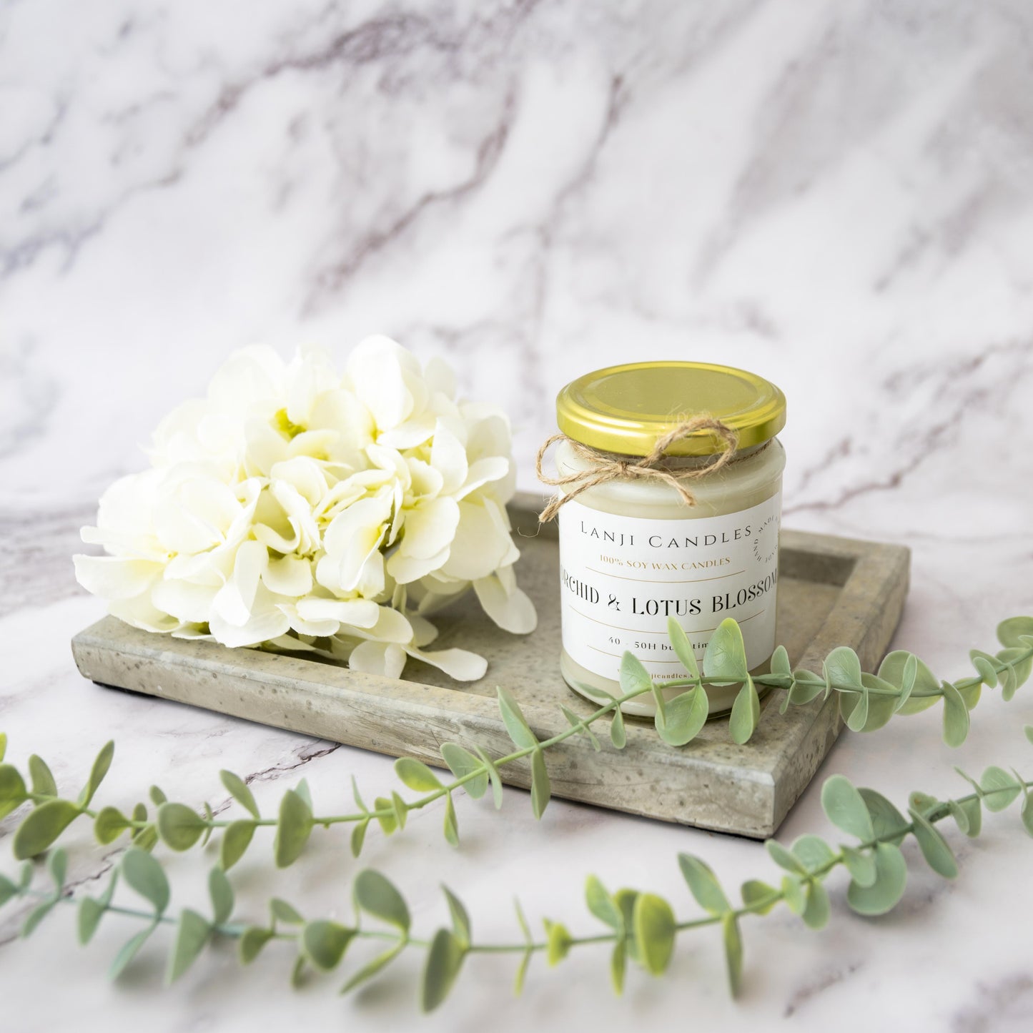 Concrete Candle Tray | Away & Home Collection