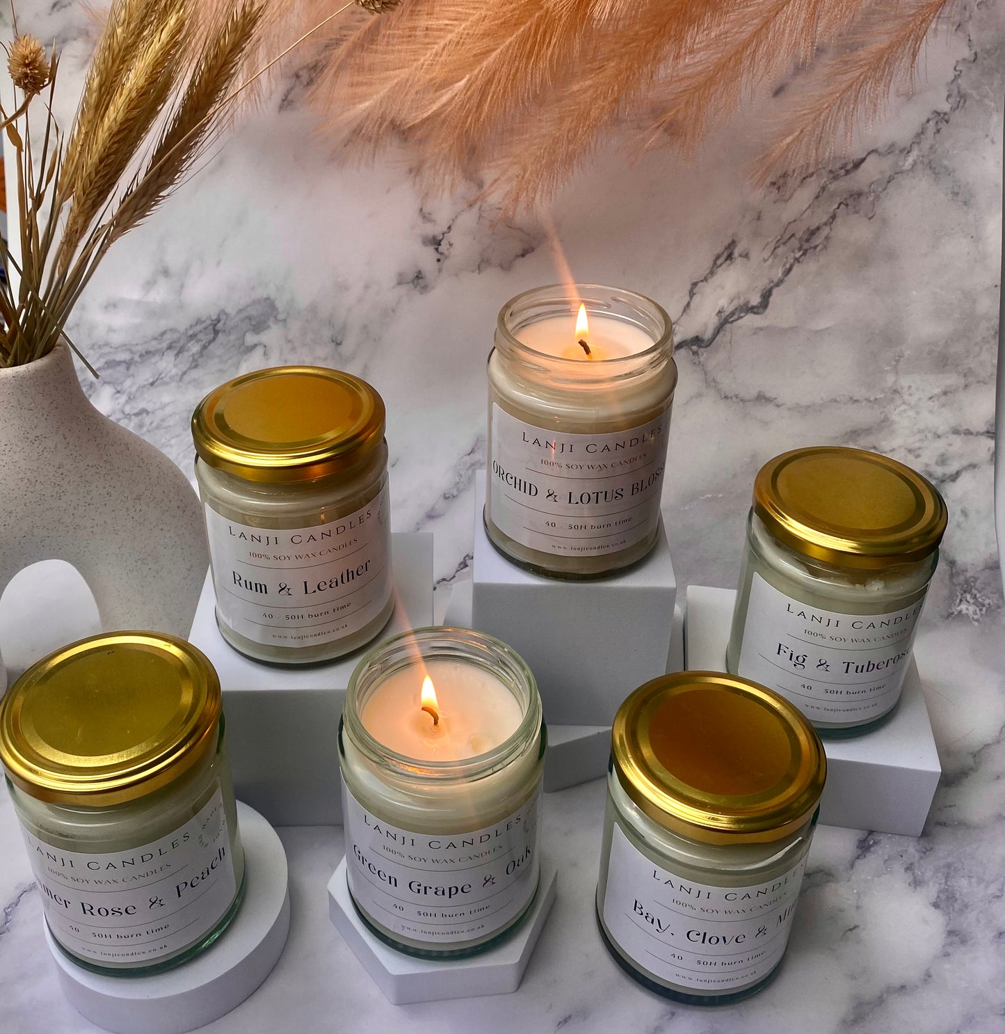 Fig & Tuberose scented candle | Seasonal Collection