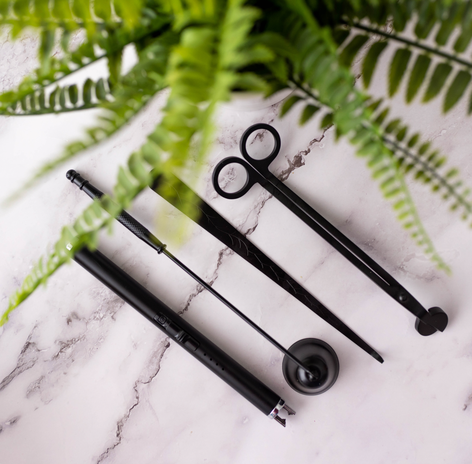 Candle Care Kit, with Electric Lighter, Wick Trimmer, Wick Dipper