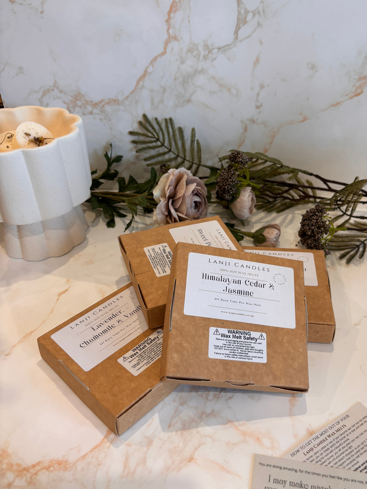 Wax Melt Burner & Wax Melt Pack Gift Set.