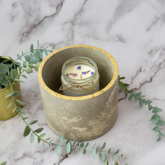 Concrete Candle Holder | Away & Home Collection