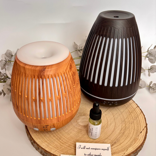 Oval Grill Aroma Diffuser | LED Ultrasonic Diffuser