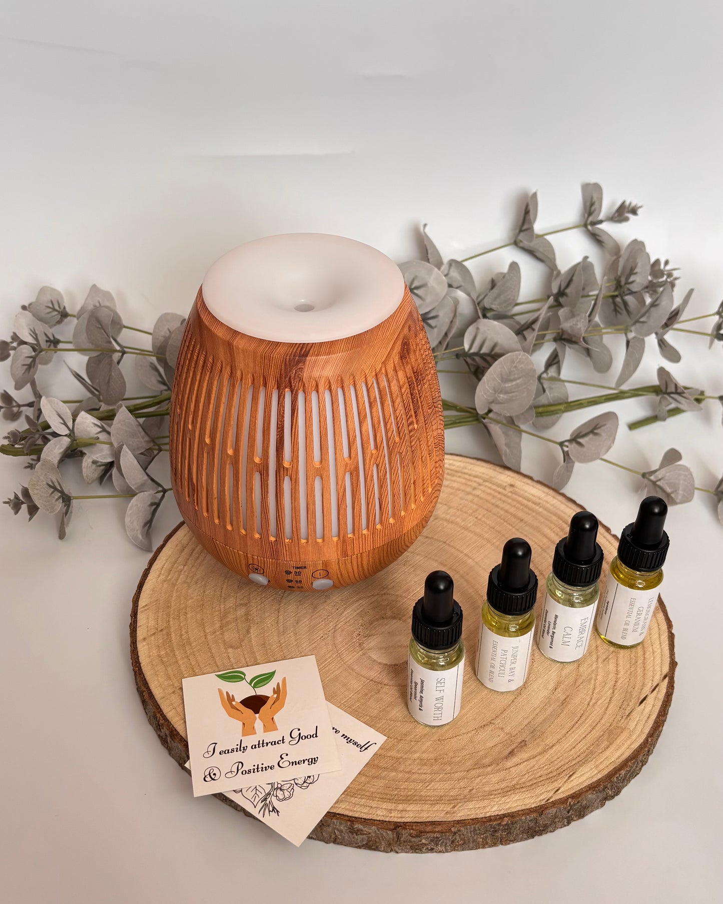 Oval Grill Aroma Diffuser | LED Ultrasonic Diffuser