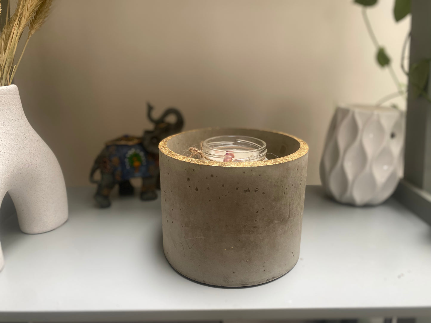 Concrete Candle Holder | Away & Home Collection