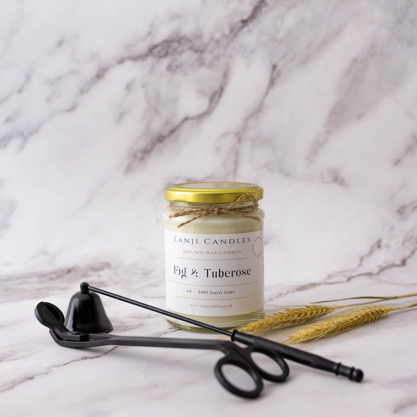 Fig & Tuberose scented candle | Seasonal Collection