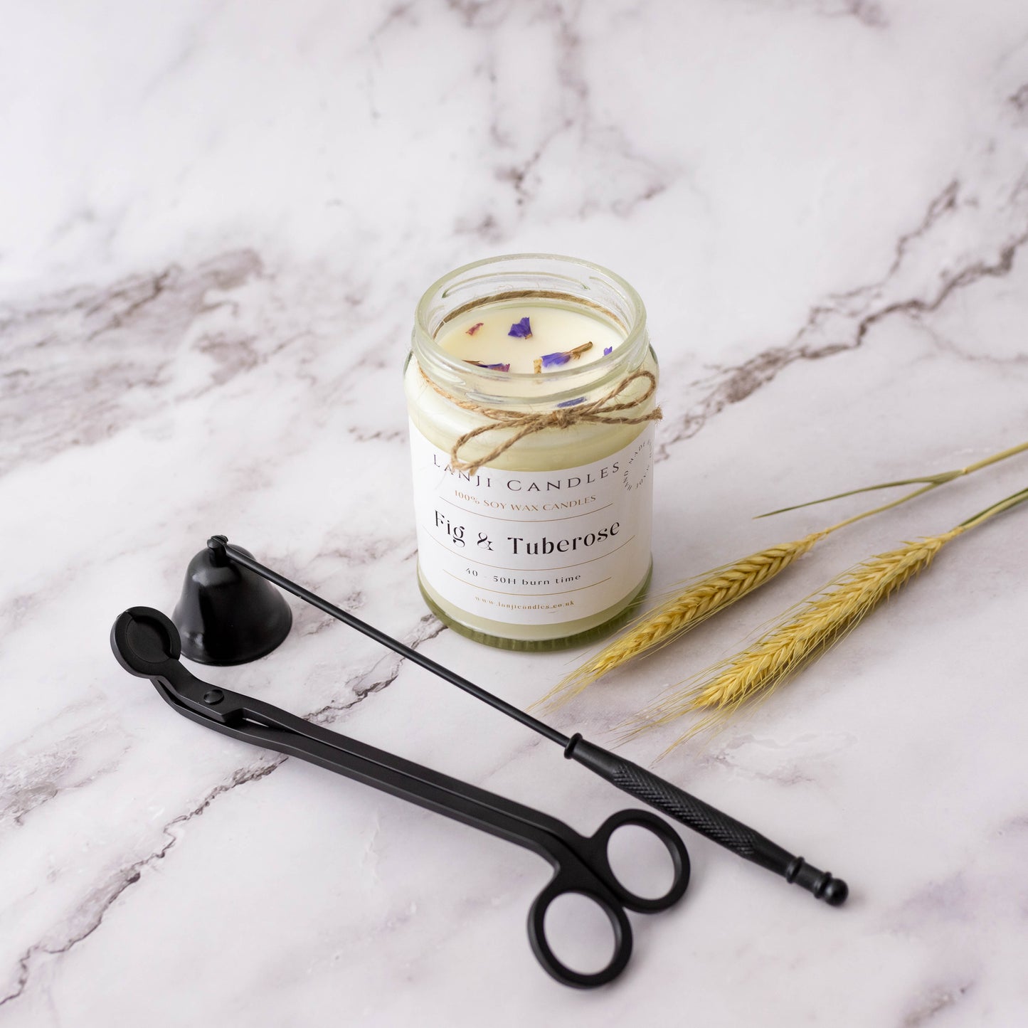 Fig & Tuberose scented candle | Seasonal Collection