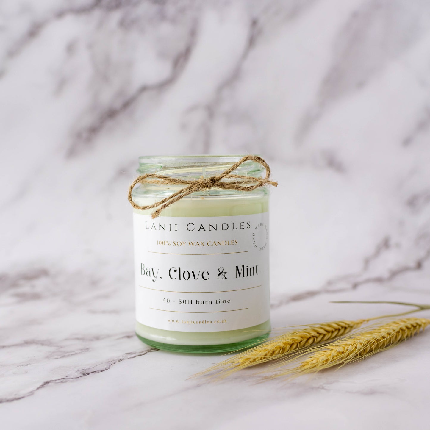 Bay, Clove & Mint scented candle | Seasonal Collection