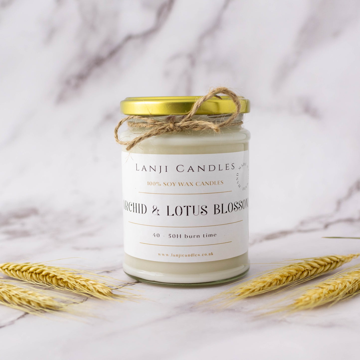 Orchid & Lotus Blossom scented candle | Seasonal Collection