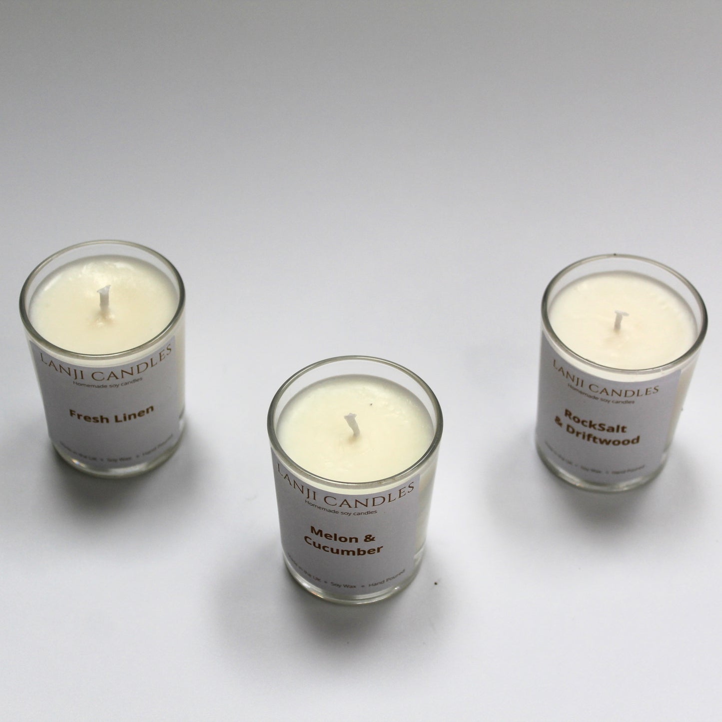 Set of 3 Sample candles - Lanji Candles
