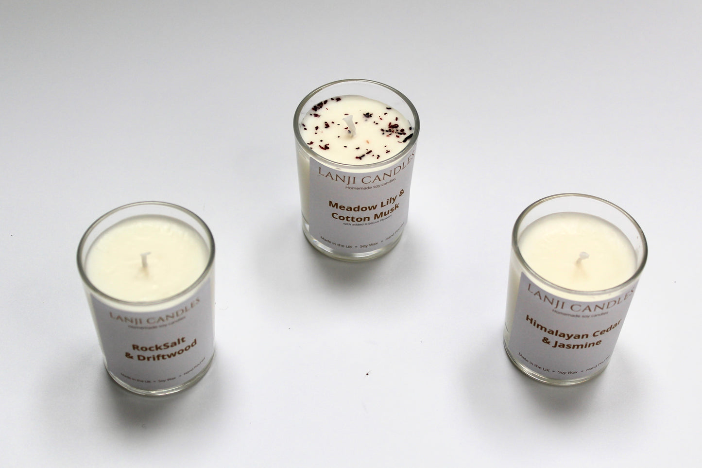 Set of 3 Sample candles - Lanji Candles