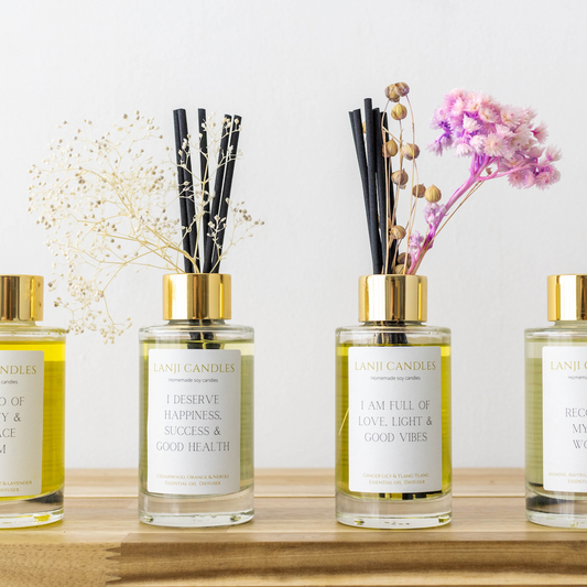 Essential Oil Reed Diffusers | Affirmation Diffusers
