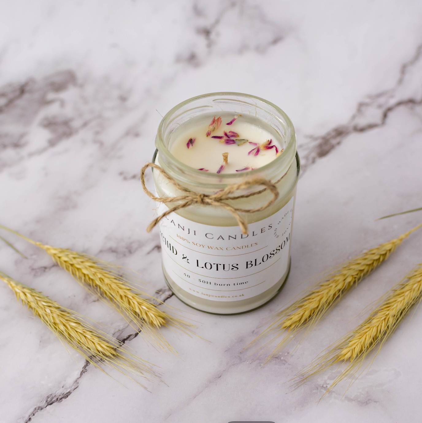 Orchid & Lotus Blossom scented candle | Seasonal Collection