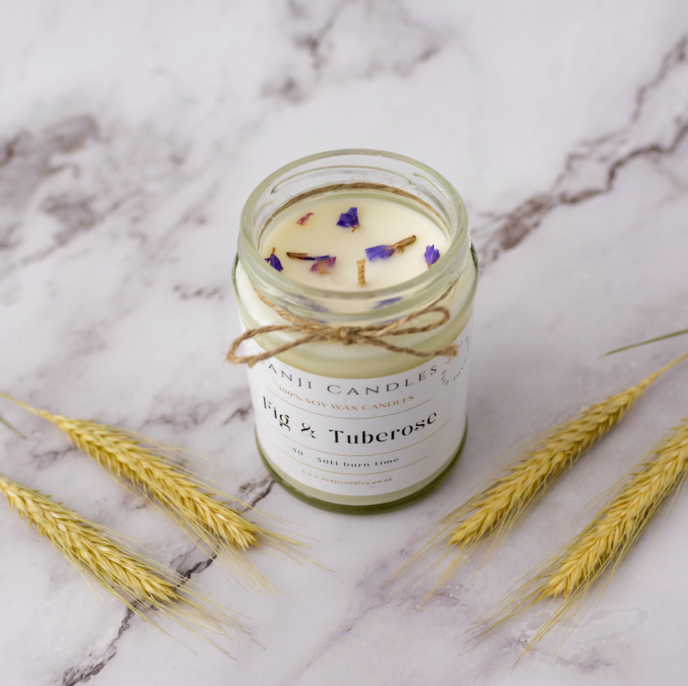 Fig & Tuberose scented candle | Seasonal Collection